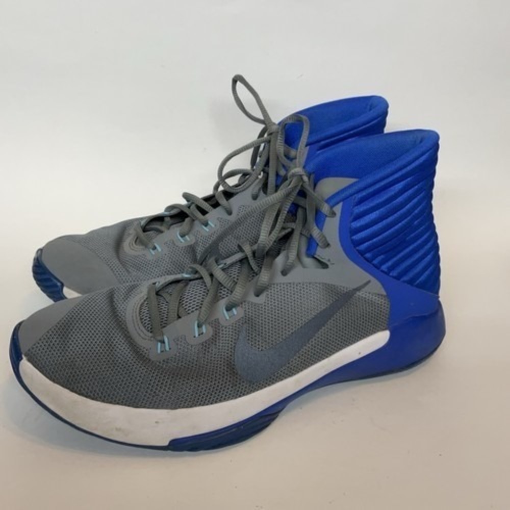 Nike Prime Hype DF Lace Up Ankle Basketball‎ Sneakers Men 9.5 Vietnam Mesh